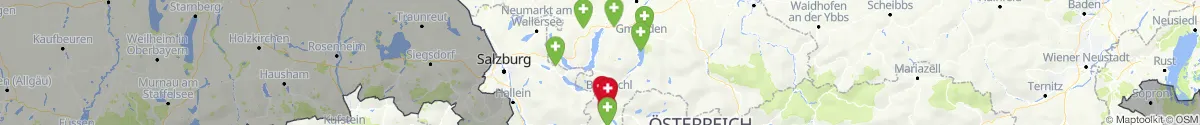Map view for Pharmacies emergency services nearby Bad Ischl (Gmunden, Oberösterreich)